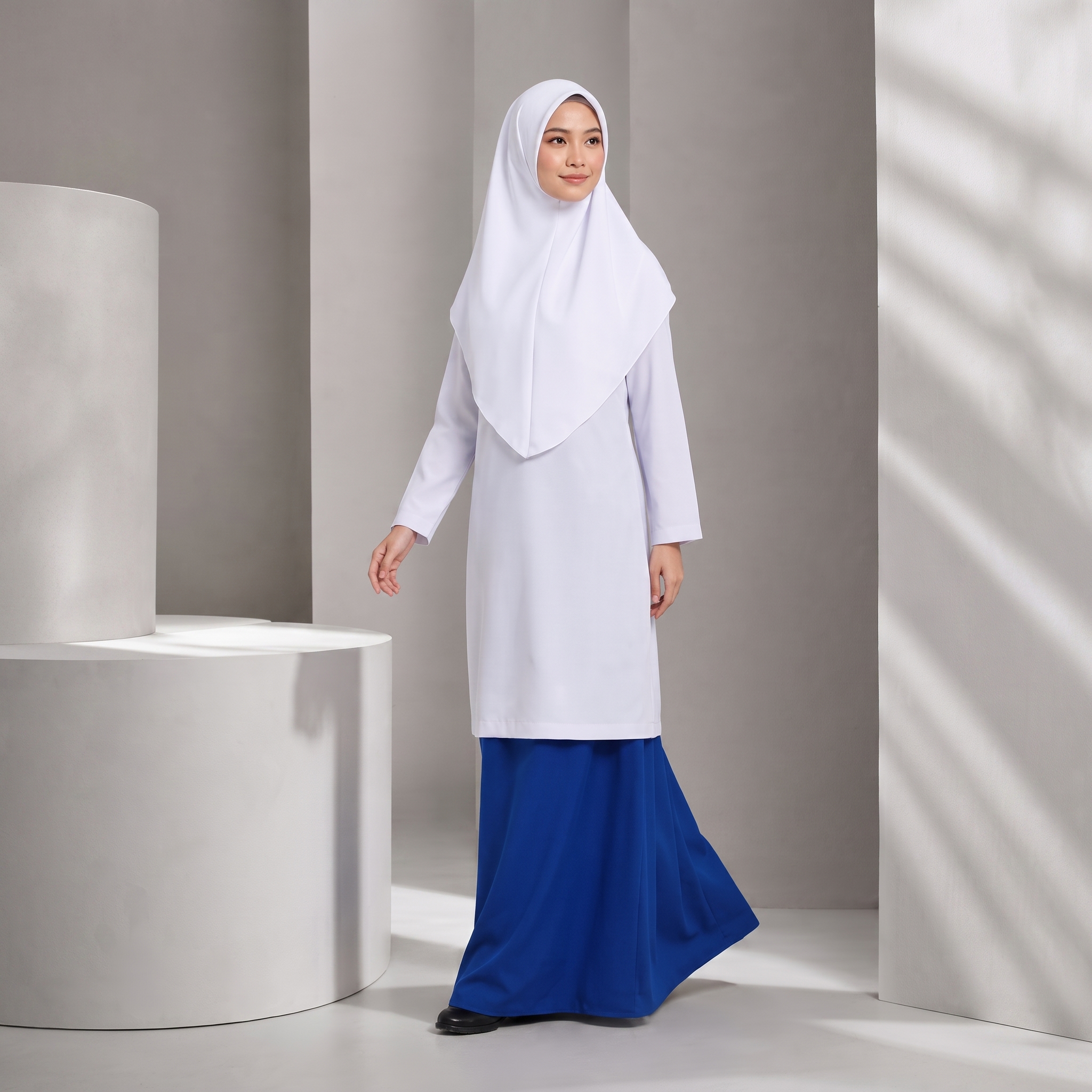 Set Uniform Sekolah Menengah NADI Saiz 15.5