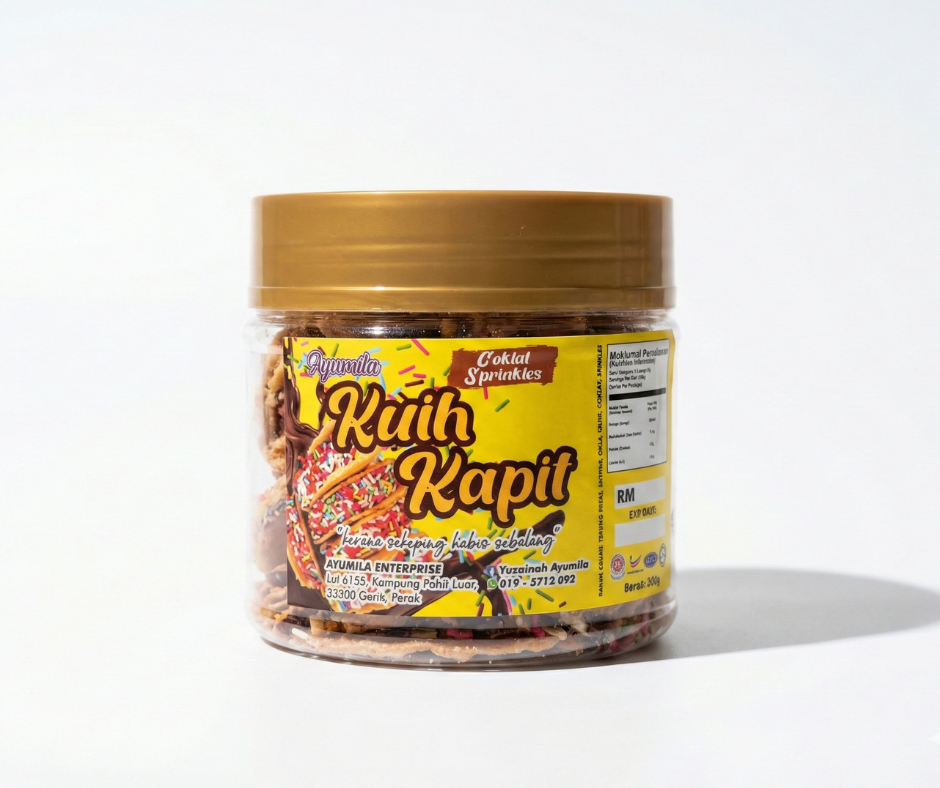 Ayumila Kuih Kapit Berinti Pelbagai Perisa