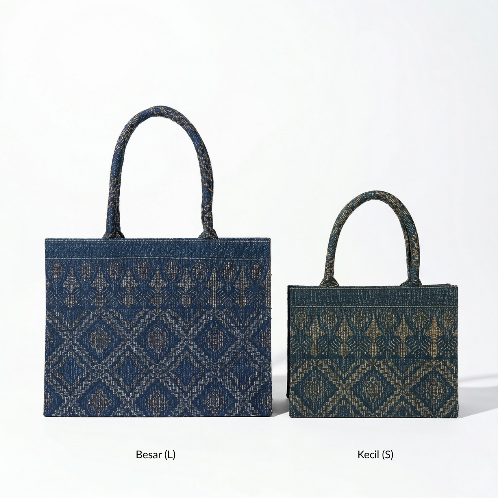 Tas Tangan Songket Saiz L — gambar 3